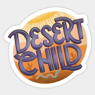 Desert Child Sticker